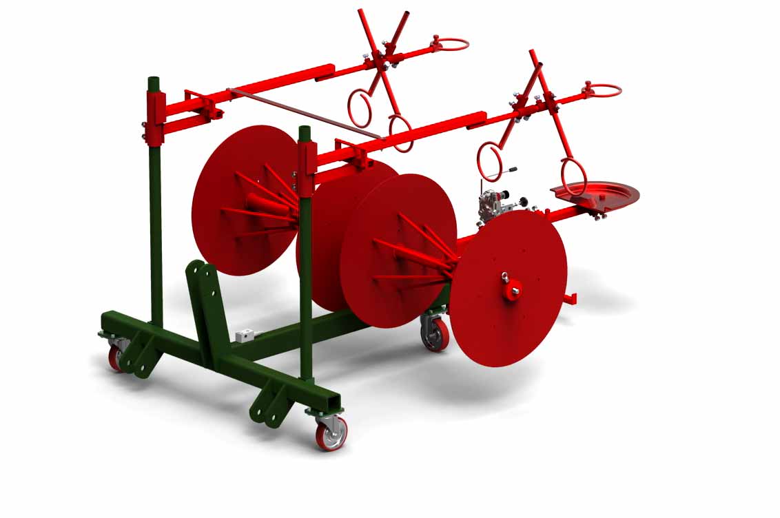 Folienaufwickelgerät